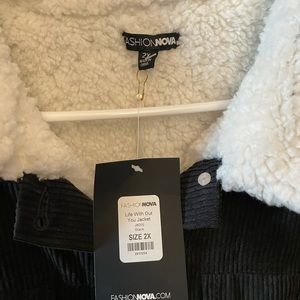 Black winter jacket